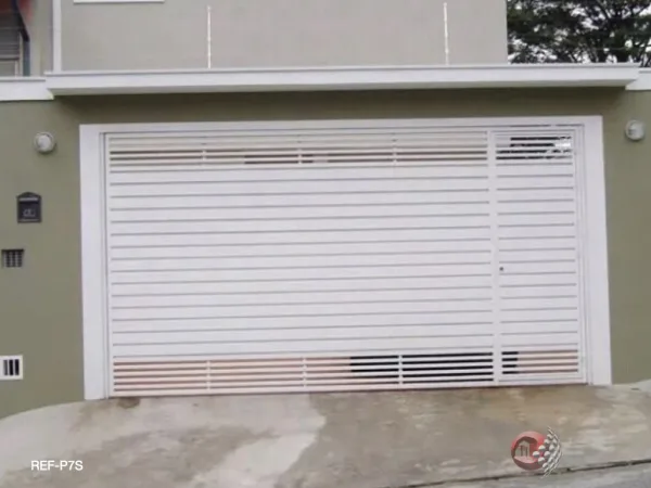 Portão de Correr Duplo para Garagem Ampla - Atual Esquadrias