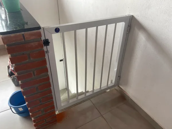 Portãozinho Cachorro/Criança Tubo Redondo - Atual Esquadrias